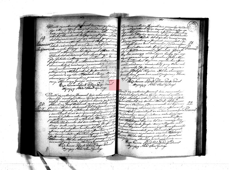 image.from.unit.number "Duplikat Urodzonych, Zaślubionych i Zmarłych Parafii Przerośl za rok 1866"