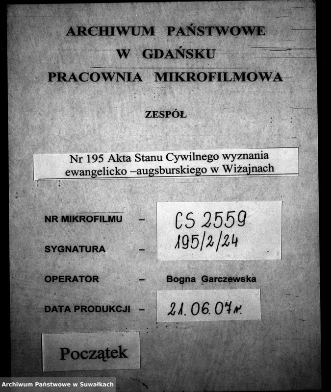 image.from.unit.number "Dokumenty k aktom o brakosočetavšichsja Evangeličesko-Augsburskogo Vižajnskogo Prichoda za 1869 god"