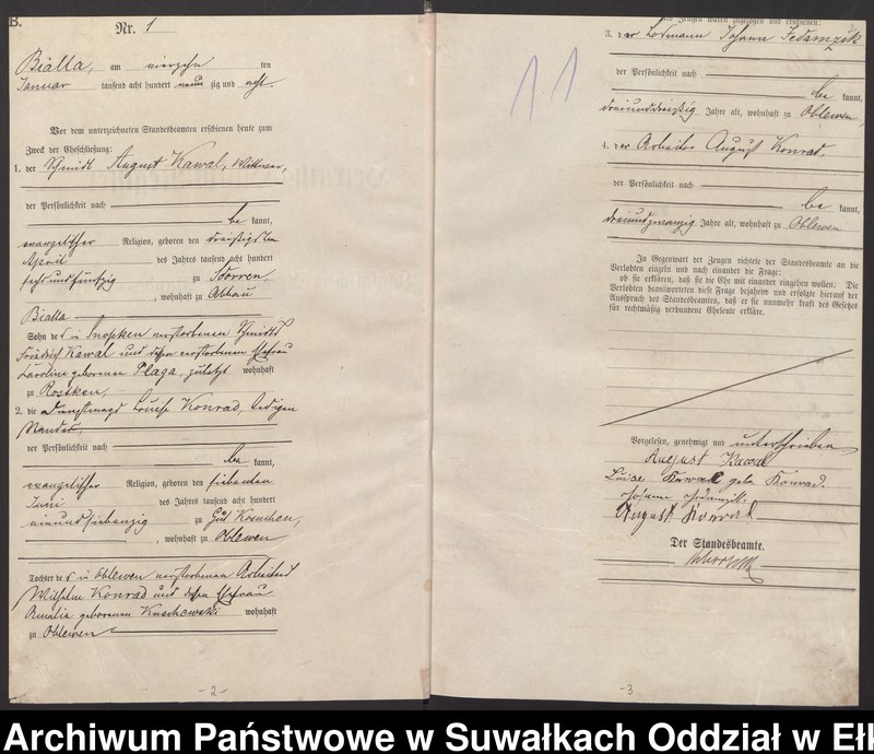image.from.unit.number "Sterbe-Haupt-Register des Königlichen Preussischen Standes-Amtes Bialla Kreis Johannisburg für das Jahr 1895 Heiraths-Haupt-Register des Königlichen Preussischen Standes-Amtes Bialla Kreis Johannisburg für das Jahr 1898 und 1899"