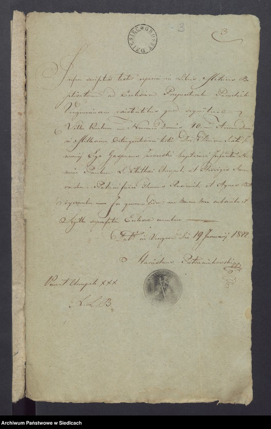 Obraz 5 z jednostki "Dowody do akt małżeństw"