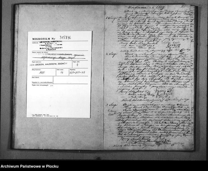 image.from.unit.number "Akta urodzeń, małżeństw i zgonów"