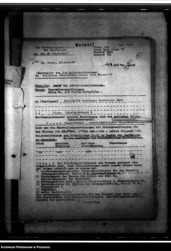 Obraz 9 z jednostki "Holzbehelfsheime. Behelfsheime aus Fabrikfertigen Bauteilen"