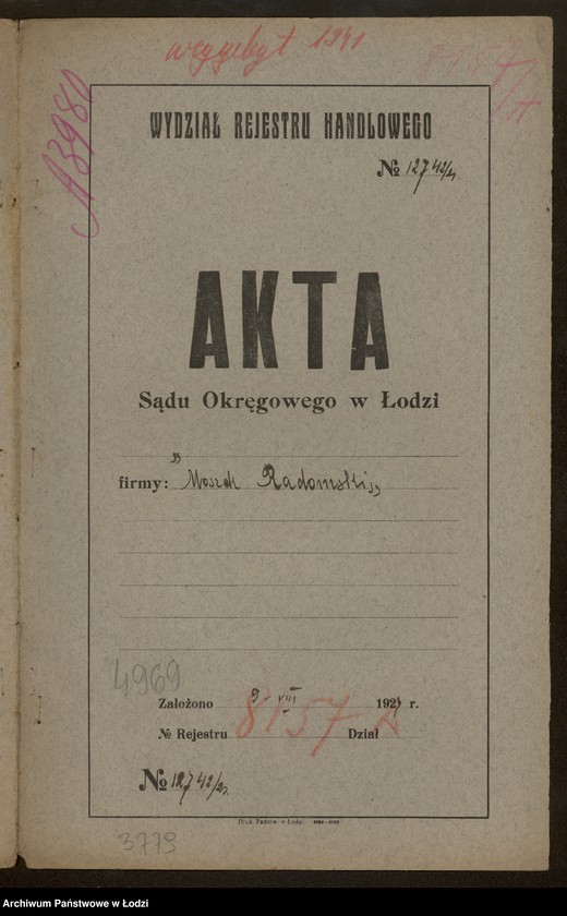 Obraz 2 z jednostki "Moszek Radomski- sprzedaż wyrobów tabacznych"