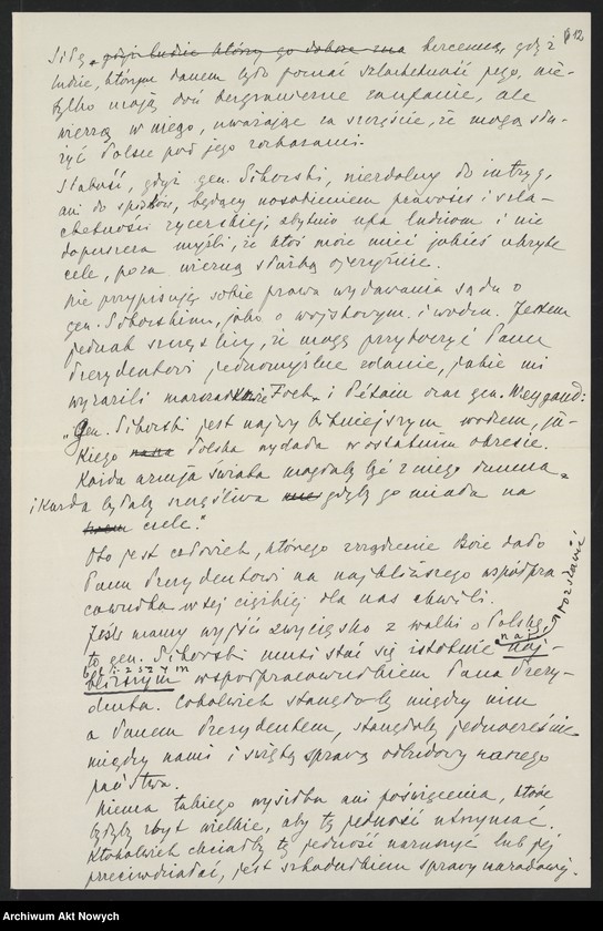 image.from.unit.number "Raczkiewicz Władysław; Załączniki: telegram S. Strakacza do W. Raczkiewicza (rękopis); L.22 (odpowiedzi - rękopis, maszynopisy)"