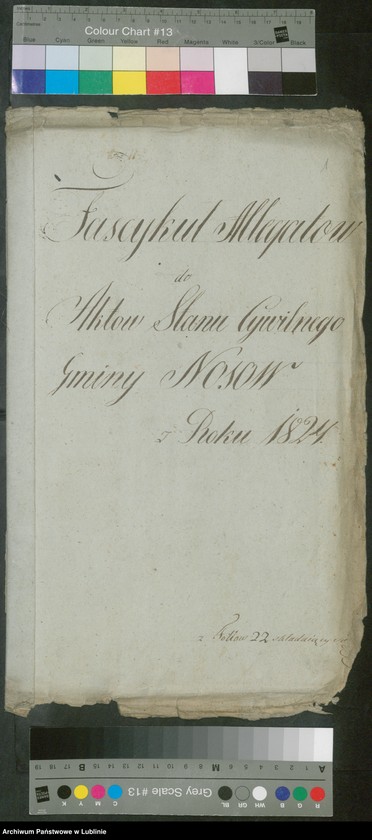 image.from.unit.number "Alegaty do ksiąg urodzeń, zapowiedzi, małżeństw i zgonów z lat 1824 - 1825"