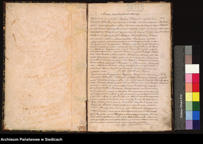 image.from.unit "[Księga duplikat Akt Urodzonych, Zaślubionych i Zmarłych Parafii Skurzeckiej na rok 1880]"