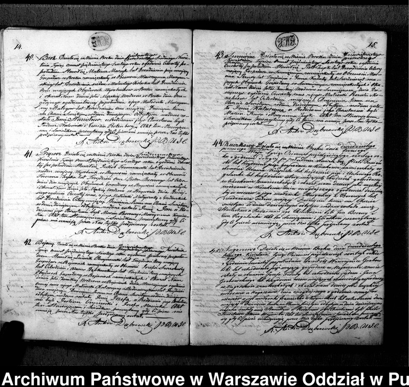 image.from.unit.number "Akta urodzeń, małżeństw i zgonów"