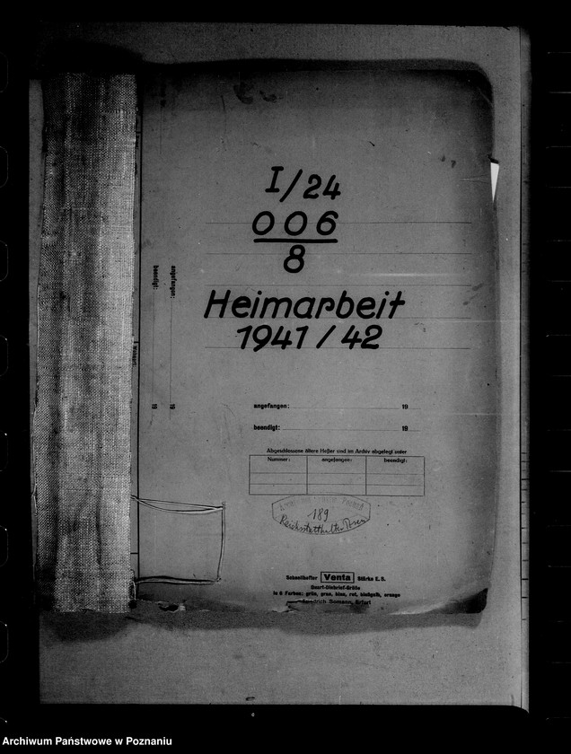 Obraz 4 z jednostki "Heimarbeit"