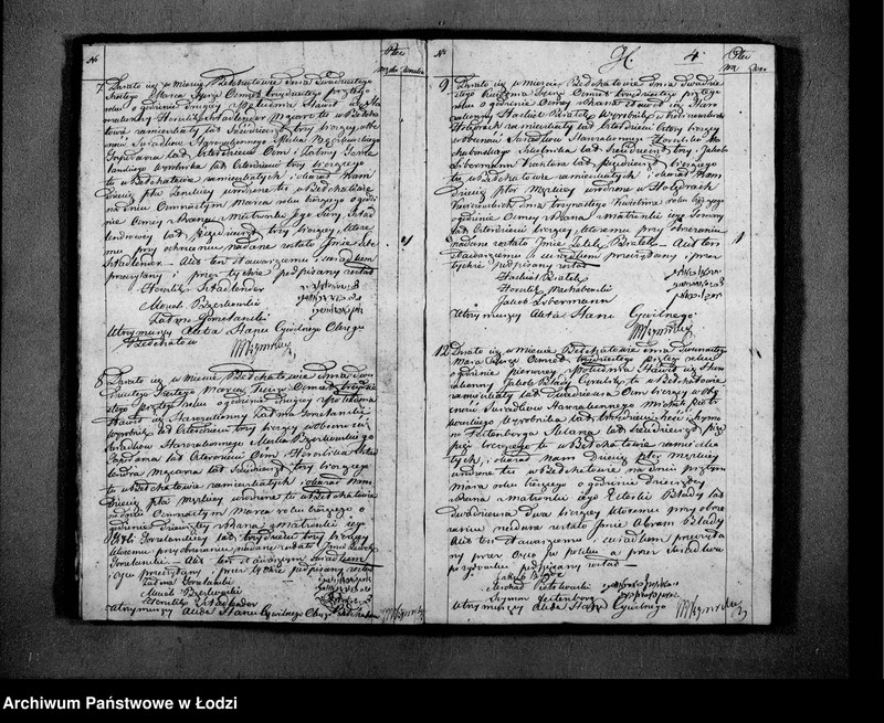 image.from.unit.number "Księga Akt Stanu Cywilnego wyznania mojżeszowego Urodzenia, Małzeństwa, Smierci w Parafii Bełchatow. Obwodzie Piotrkowskim Wojewodztwie Kaliskim na Rok 1835"