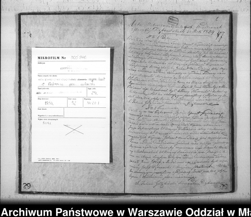 image.from.unit.number "Akta urodzeń, małżeństw i zgonów"