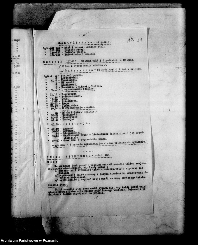 Obraz 14 z jednostki "[Szkoła Podchorążych dla Podoficerów w Bydgoszczy]"