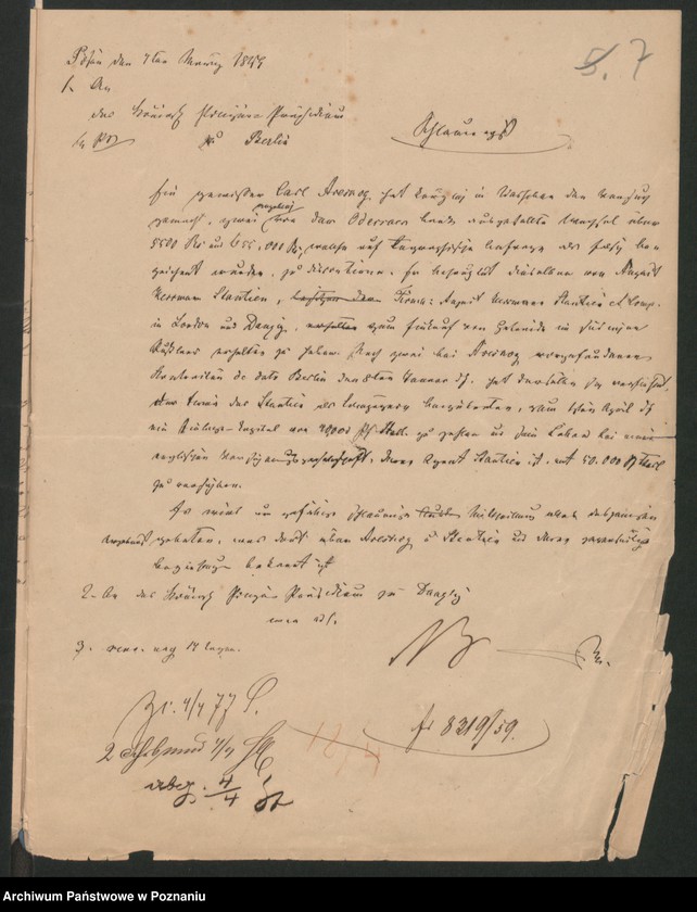 Obraz 10 z jednostki "A. betr. die Auskunft über Ausländer Lit. A"