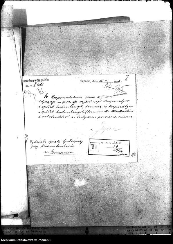 Obraz 12 z jednostki "Kooperatywy [spis kooperatyw i spółek budowlanych, urzędniczych i robotniczych]"