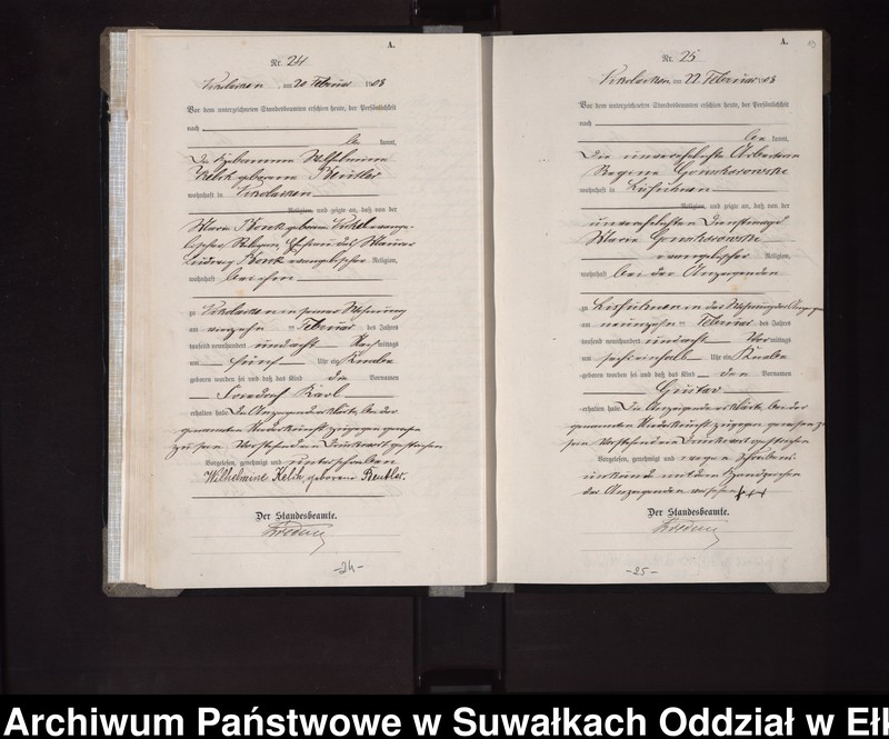 image.from.unit.number "Geburts-Haupt-Register des Königlichen Preussischen Standes-Amtes Nikolaiken Kreis Sensburg"