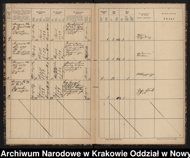 image.from.unit.number "Księga zgonów wraz z indeksem"