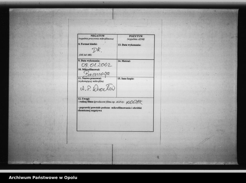 Obraz 3 z jednostki "Journal den eingegangenen Sachen beim Magistrat zu Oppeln angefangen im Juny 1811"