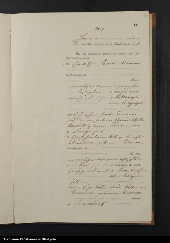 image.from.unit.number "Heiraths-Neben-Register Nr 1 - 8"