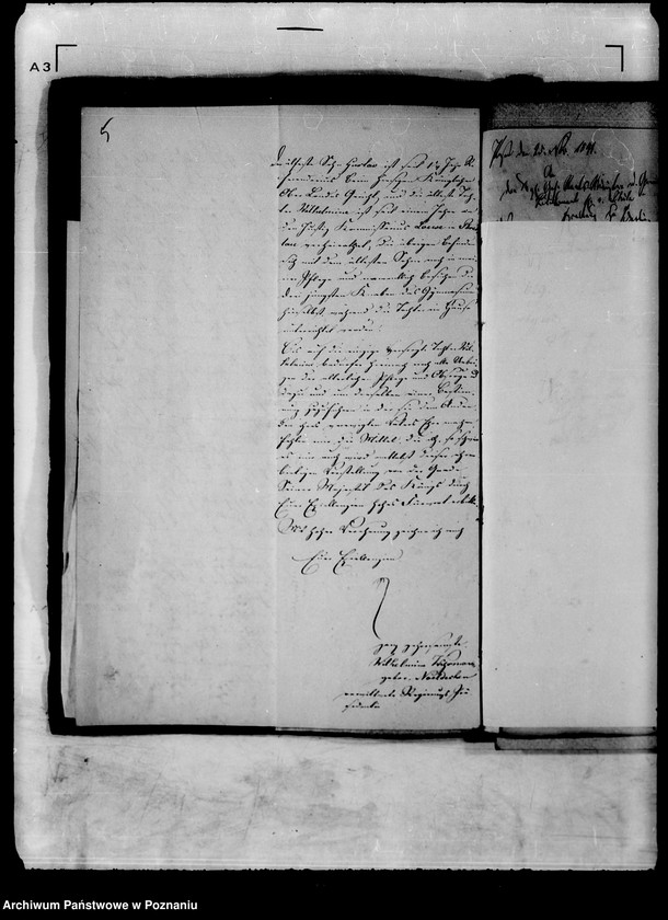 Obraz 10 z jednostki "Die der Witwe des verstorbenen Regierungspräsidenten Wissmann zu Bromberg bewilligte Pension und Kinderziehungsgelder."