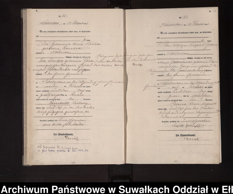 image.from.unit.number "Geburts-Haupt-Register des Königlichen Preussischen Standes-Amtes Nikolaiken Kreis Sensburg"