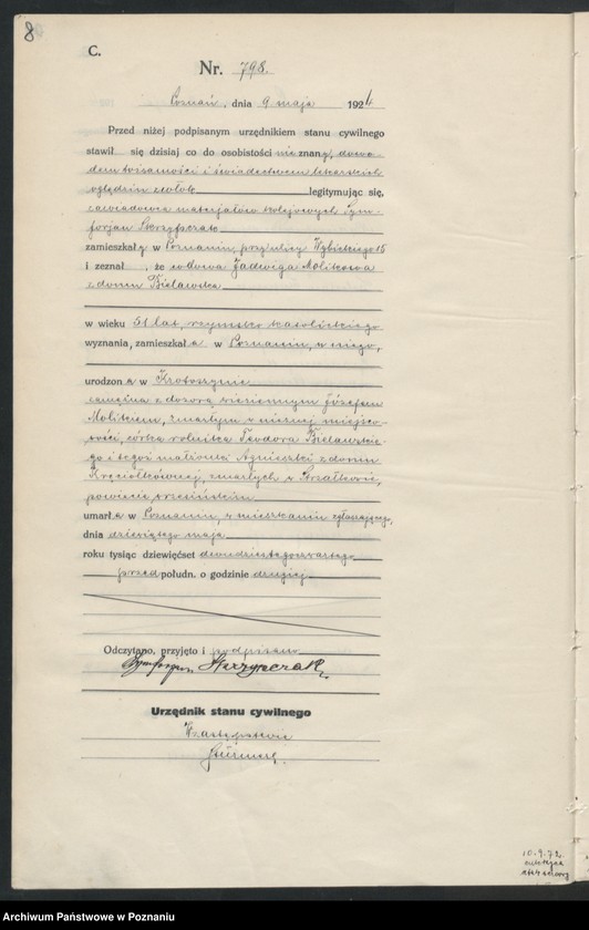 image.from.unit.number "Księga miejscowa zgonów tom II [Rejestr główny zgonów]"