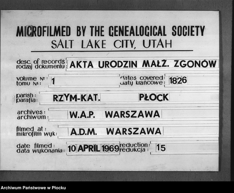 image.from.unit.number "Akta urodzeń, małżeństw i zgonów"