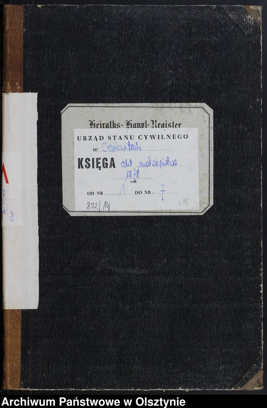 image.from.unit.number "Heiraths-Haupt-Register Nr 1 - 7"