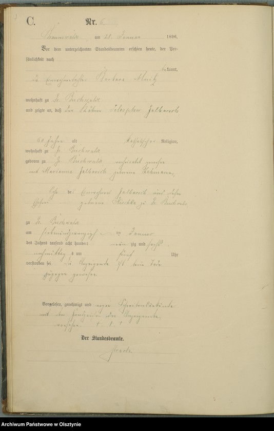 image.from.unit.number "Sterbe-Haupt-Register Nr 1 - 49"