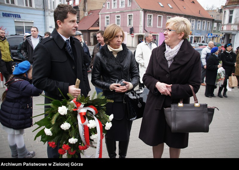 Obraz 7 z jednostki "Odsłonięcia pomnika "Żołnierzy Wyklętych" w Zielonej Górze"