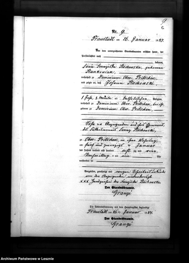 image.from.unit.number "[Księga zgonów - Wschowa północ]"