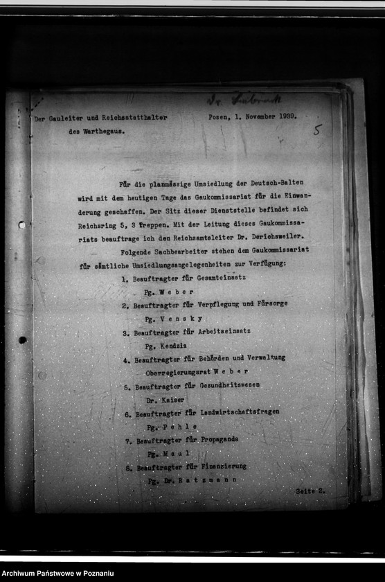 Obraz 9 z jednostki "Okólniki, rozporządzenia"