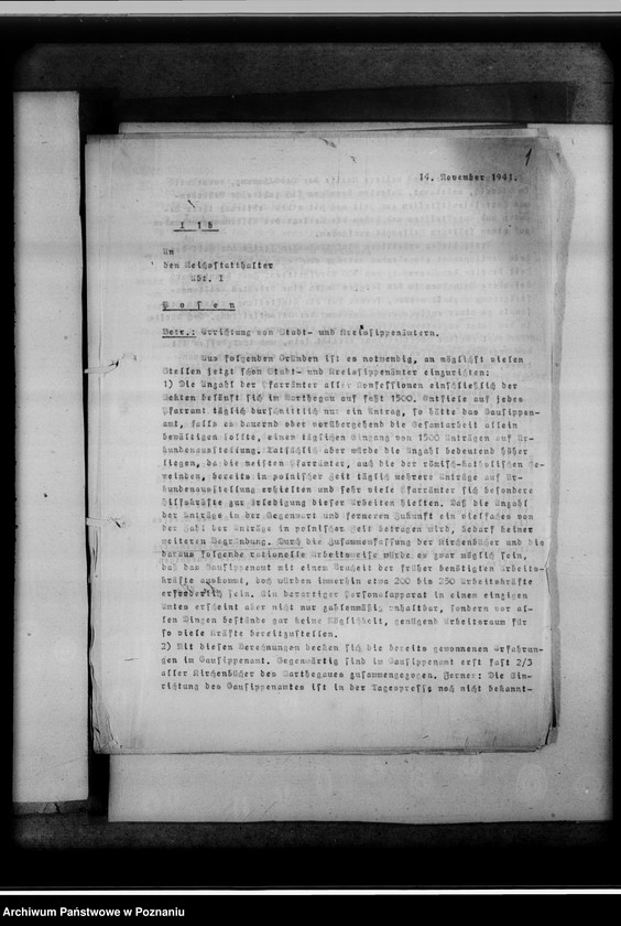 Obraz 5 z jednostki "Kreissippenämter. Allgemeines betreff: Allgemeiner Schriftverkehr"