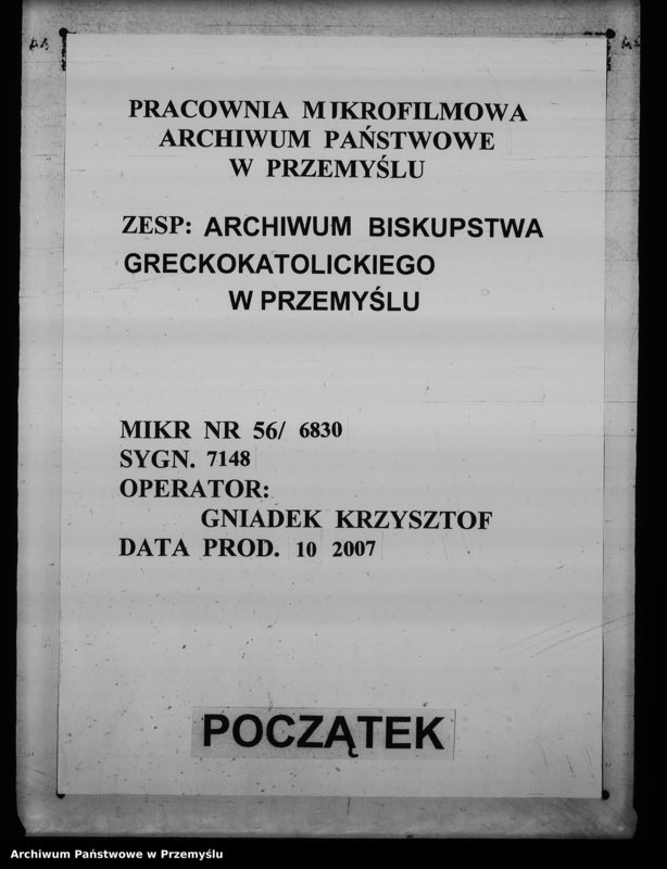 Obraz 1 z jednostki "[Kopie ksiąg metrykalnych parafii Łukowe (dekanat Lesko)]"