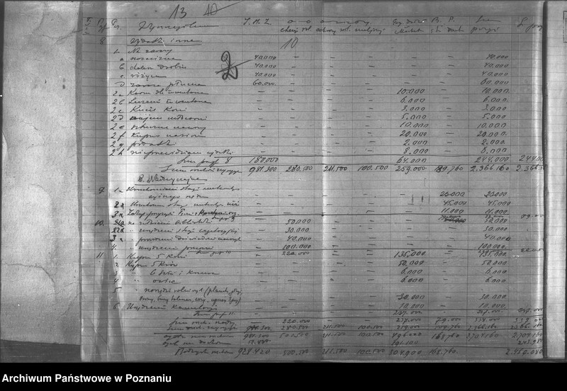 Obraz 17 z jednostki "Budżet - Państw. Naukowego Instytutu Rolniczego w Bydgoszczy rok 1921 - 1922"