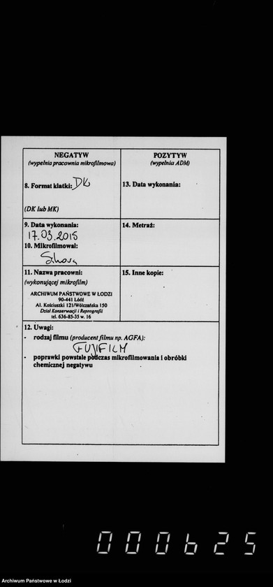 Obraz 3 z jednostki "O složenji so sčetov raznych štrafov"