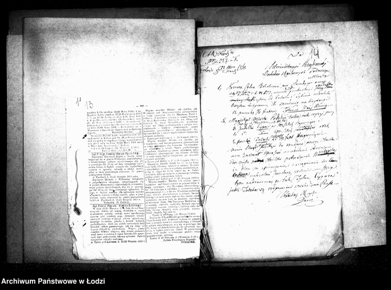 Obraz 13 z jednostki "Korespondencja w przedmiocie ustawy o podatku konsumpcyjnym od tabaki i tytoniu"