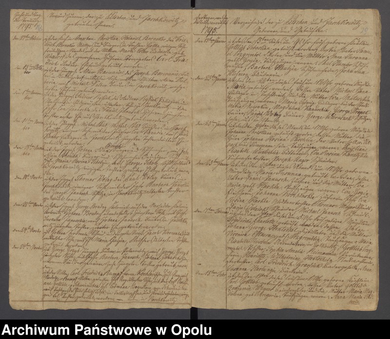 image.from.unit.number "Duplicate der evangelischen Kirchenbücher zu Pitschen von Jahre 1794 bis 1820 incl. [inclusiv]"