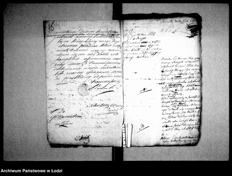 Obraz 13 z jednostki "Akta tyczące się stanu kościoła katolickiego i innych budowli"