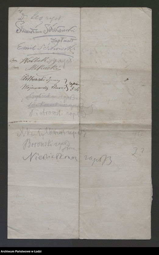 image.from.unit.number "[Akta dotyczące Juliusza Kossaka i jego działalności w "Kole Artystyczno - Literackim"]"