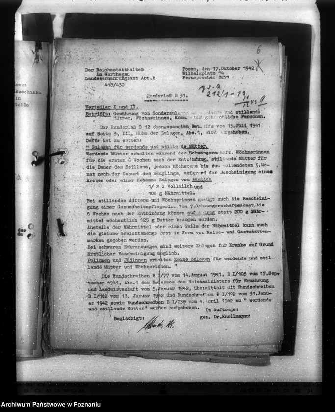 Obraz 14 z jednostki "Lebensmittelversorgung. Verkehr mit Genussmitteln"