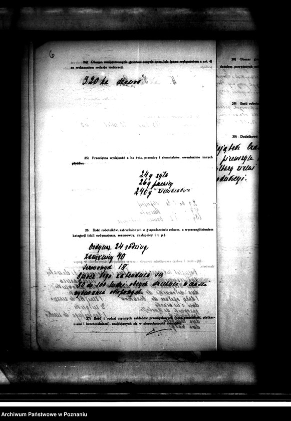 Obraz 10 z jednostki "Majątek Czachory powiatu ostrowskiego wyłączenie z art. 4 i 5 ustawy o wykonaniu reformy rolnej -Emilia Zakrzewska"