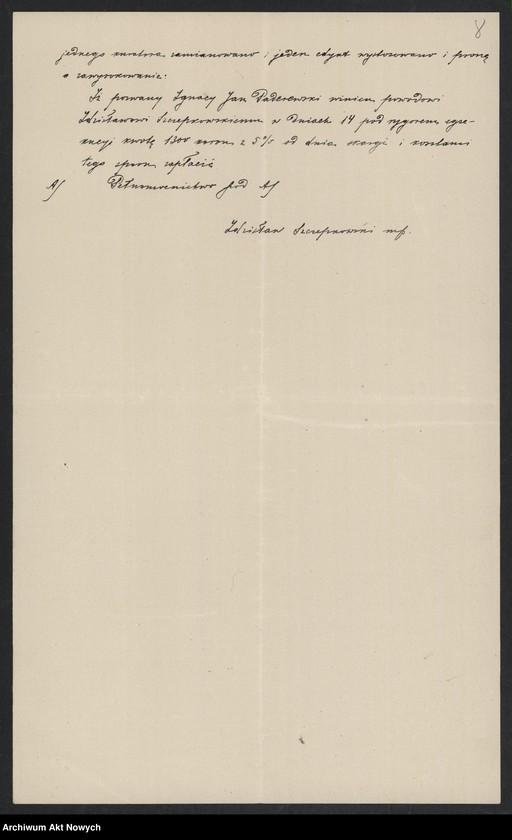 image.from.unit.number "Sprawy sądowe, dotyczące finansów. Pozwy, dekrety"