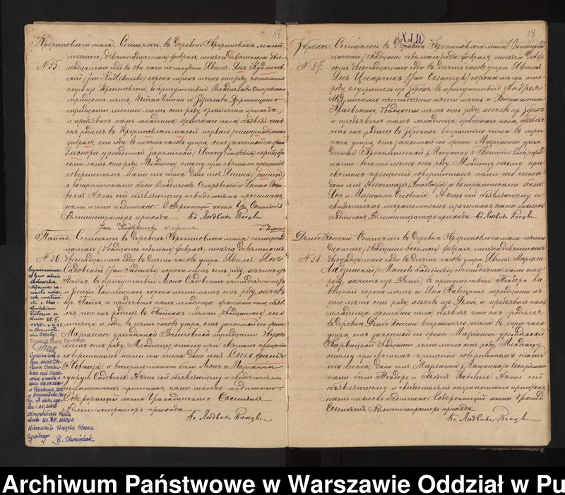 image.from.unit.number "Akta urodzeń, małżeństw i zgonów"