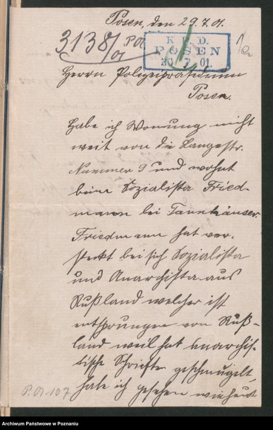 Obraz 5 z jednostki "A. betr. den russischen Untertanten Eisig Sygal"