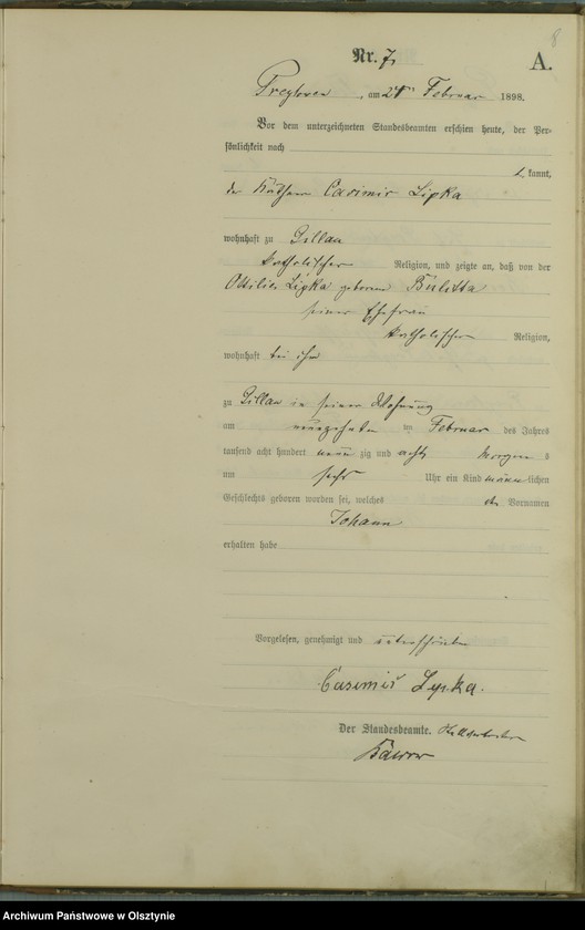 image.from.unit.number "Geburts-Haupt-Register Nr 1 - 67"