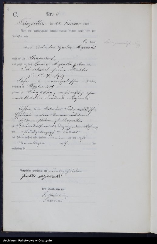 image.from.unit.number "Geburts-Haupt-Register Nr 1 - 209"