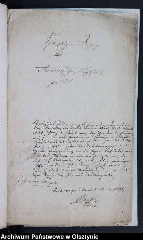 image.from.unit.number "Schul-Casen Rechnung der Arnsdorffschen Kirche"