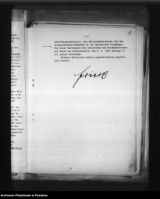 Obraz 12 z jednostki "Zarządzenia w sprawie uproszczenia administracji"