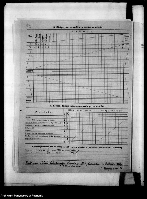 image.from.unit.number "Publiczna Szkoła Dokształcająca Zawodowa Nr. 3 [kupiecka] - Ostrów Wielkopolski"