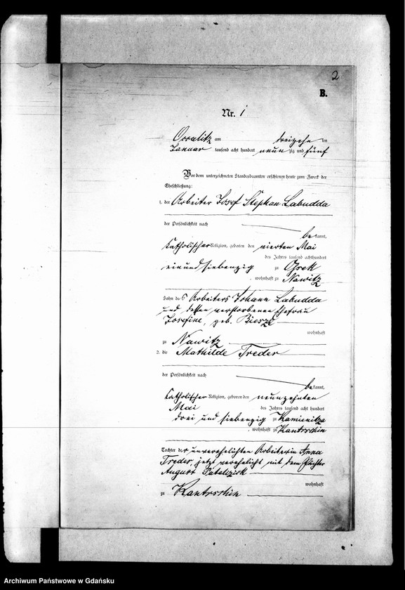 image.from.unit.number "Księga małżeństw"