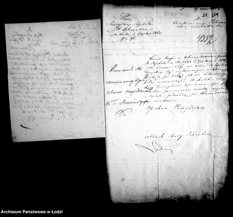 Obraz 18 z jednostki "Akta w przedmiocie szpitala"